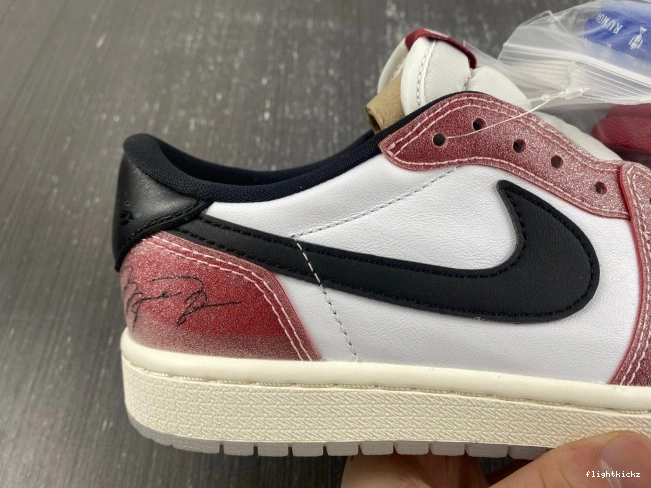 ROOM TROPHY X LOW 'RED OG 1 AIR FN0432-017 BLACK' JORDAN 1203